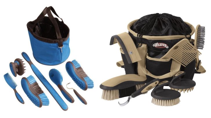 Two of the best horse grooming kits
