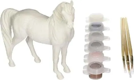 Breyer paint your own horse set