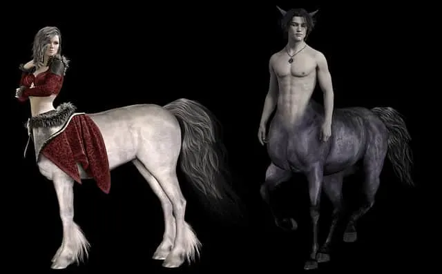 Male and female Centaurs