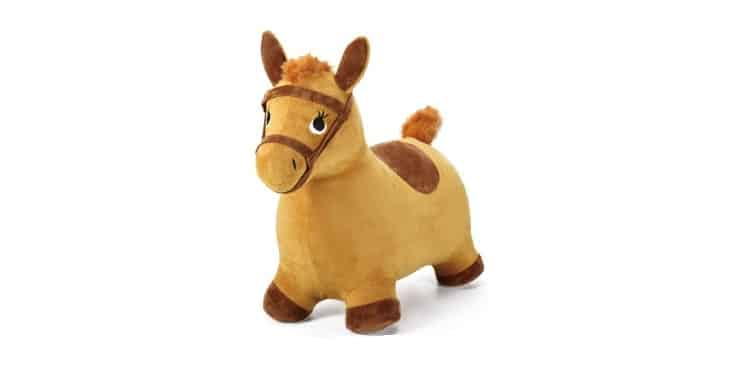 Bouncy Horse/Animals for Toddlers 1-3,Bouncy Toys for Kids,Bouncy Horse Hopper with A Pump,Ride On Unicorn Toys for Girls（Boys n Girls） Blue OhCherry Hopping Horse 