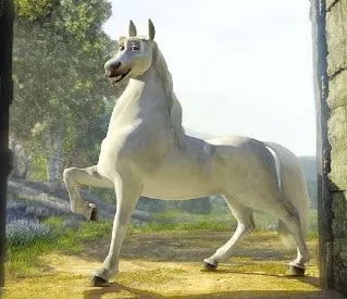 Donkey from Shrek as a horse