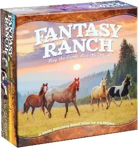 Fantasy Ranch board game for kids
