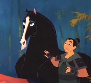 Khan, Disney horse from Mulan