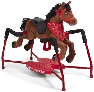 galloping riding horse toy