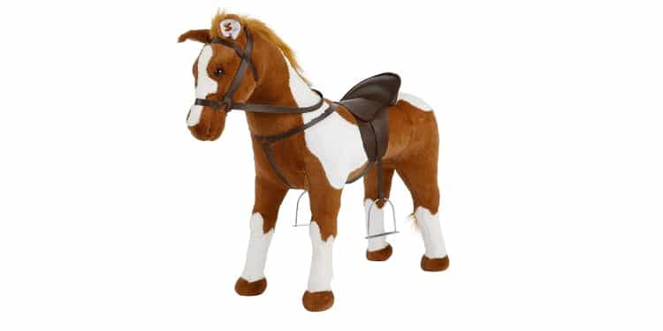 galloping riding horse toy
