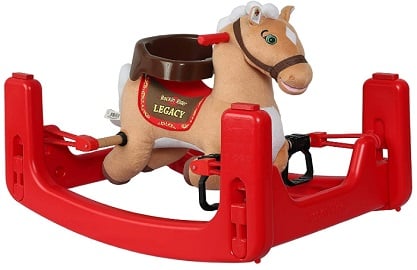 chestnut horse ride on toy