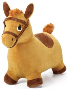 bouncing riding horse toy