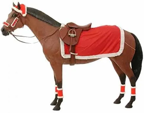 Santa horse outfit