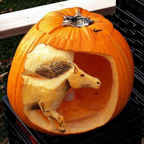 horse-pumpkin-carving-designs