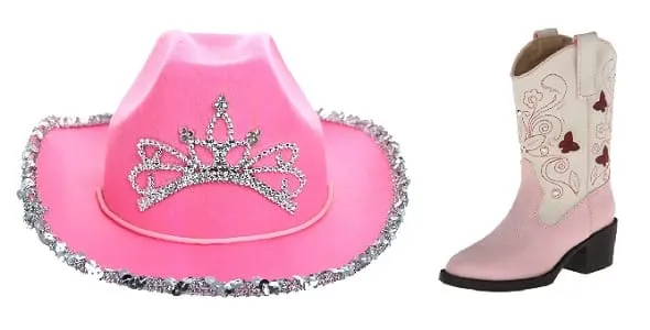 Pink horse riding hat and boots play set gift idea for girls