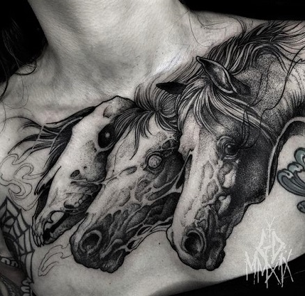 45 Unique Horse Tattoo Ideas (Simple, Tribal, Colorful, Meaning & More)