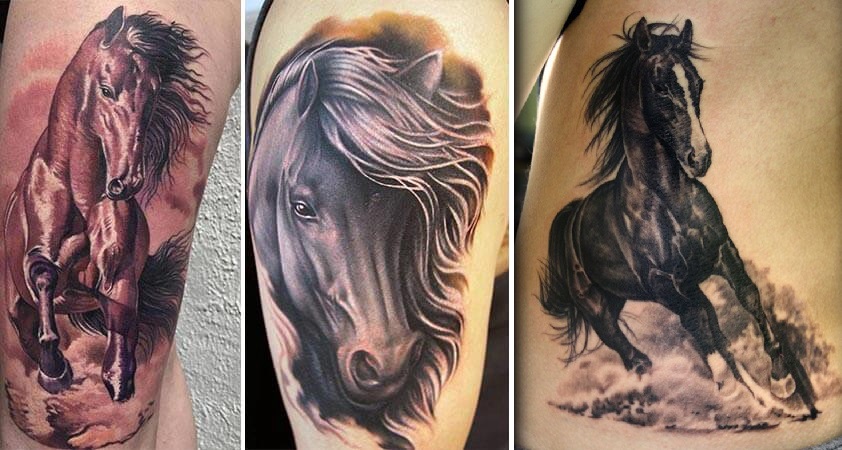 45 Unique Horse Tattoo Ideas