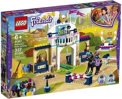 LEGO horse jumping set for girls who love horses