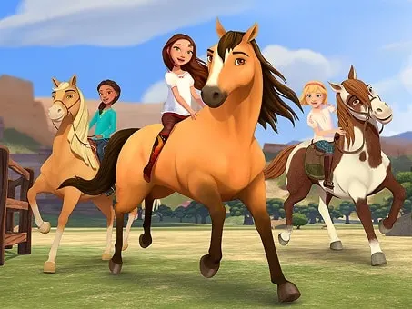 Spirit Riding Free horse TV cartoon for kids