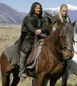 Viggo Mortesen horse and Lord of the Rings