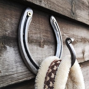 Custom horseshoe hook gift idea