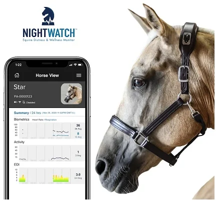Nightwatch Equine app that monitors your horse