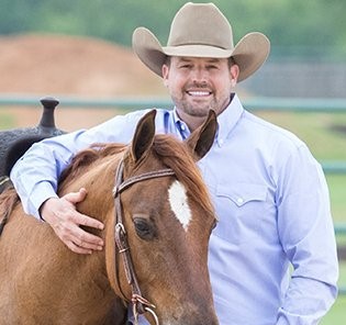 Clint Anderson, well-known natural horsemanship trainer