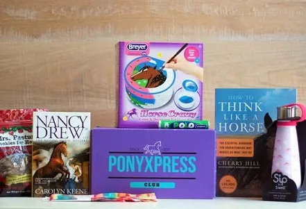Pony Xpress Club horse subscription box