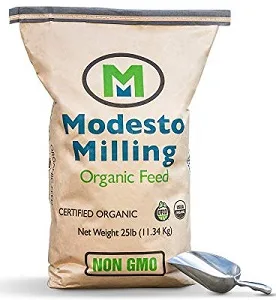 Modesto Milling organic horse feed brand