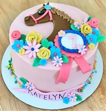Horse Racing Cake - Regency Cakes Online Shop