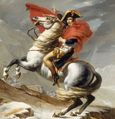 Marengo, famous white Arabian stallion owned by Napoleon
