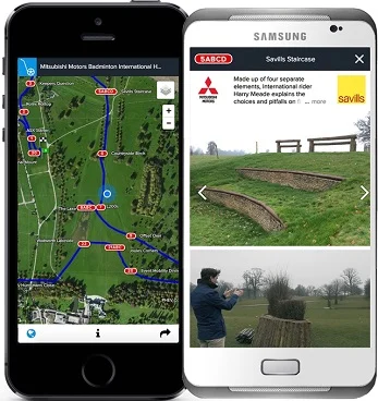 CourseWalk eventing course tracker app for equestrians