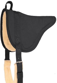 Mustang Manufacturing Company Suede Bareback Pad