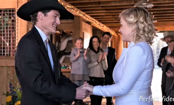 Mallory and Jake's wedding in Heartland