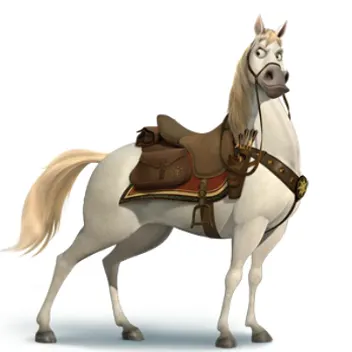 Maximus Disney horse from Tangled