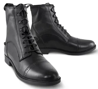 Tredstep Giotto II Front Lace Paddock Boots Black