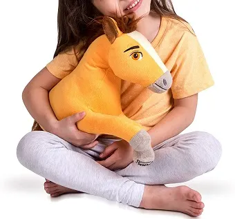 Plush Spirit Untamed cuddle pillow for kids