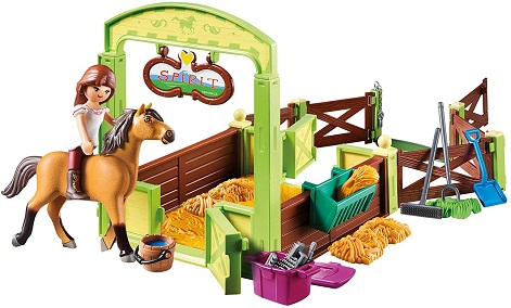 Spirit Riding Free Lucky & Spirit with Horse Stall Playset