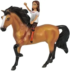Spirit and Lucky Small Horse and Doll Toy Set