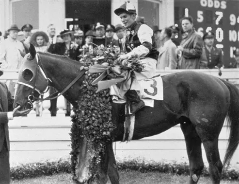 Jockey Warren Mehrtens on Assault