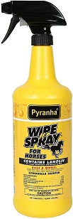 Pyranha Wipe N Spray for horses