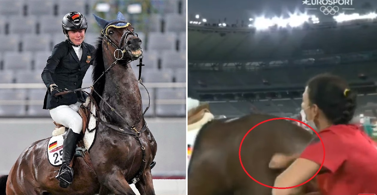 German Modern Pentathlon coach and rider disqualified from Tokyo 2020 Olympics for punch horse abuse