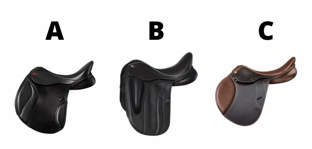 Dressage saddle quiz question