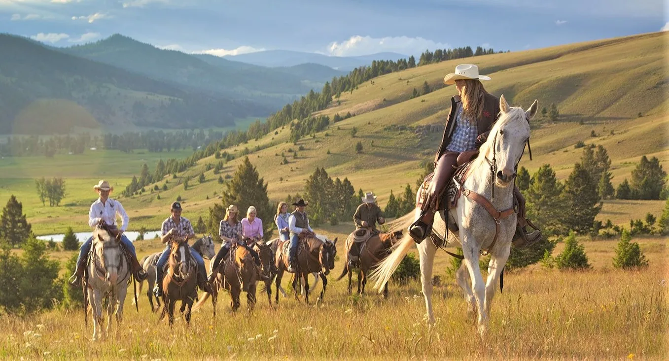 Best horse riding vacations in Montana