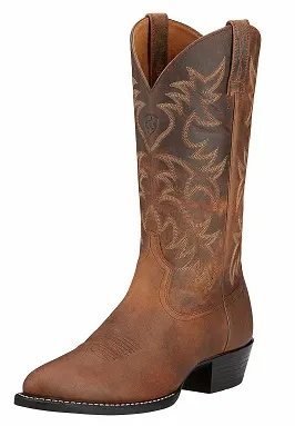 Ariat brand Heritage R Toe Western Boot