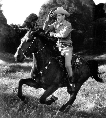Black Jack horse ridden by Will Bill Elliott