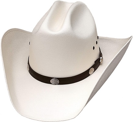 Cattleman type of cowboy hat