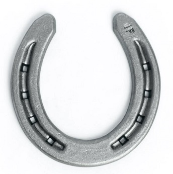 Horseshoe made from steel