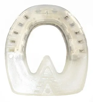 Horseshoe made from plastic