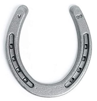 Regular steel horseshoe
