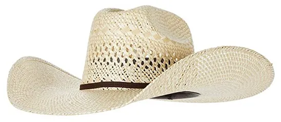 Summer Men Straw Hat Cowboy Hat Sun Protection Hat Laimeng_World Red 