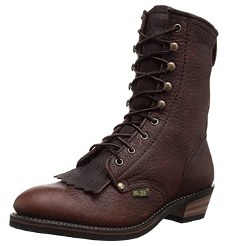 AdTec Men's Packer Tumbled Leather Packer Boots