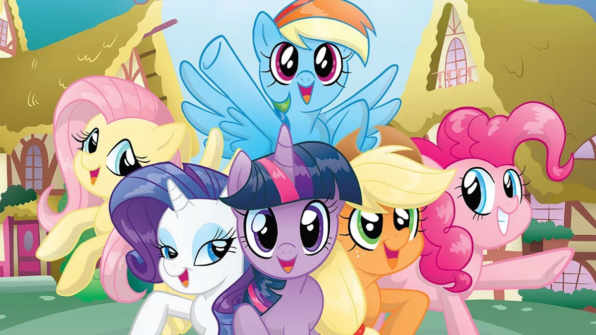 Main characters from My Little Pony TV series