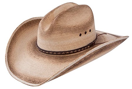 Resistol Amarillo Sky Palm Straw Cowboy Hat