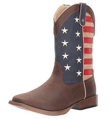 Roper Men's American Patriot Cowboy Boot
